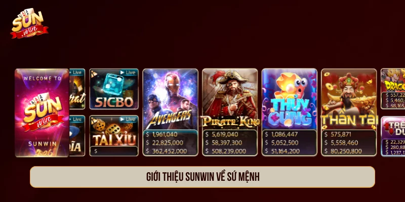 Giới thiệu SUNWIN về sứ mệnh 