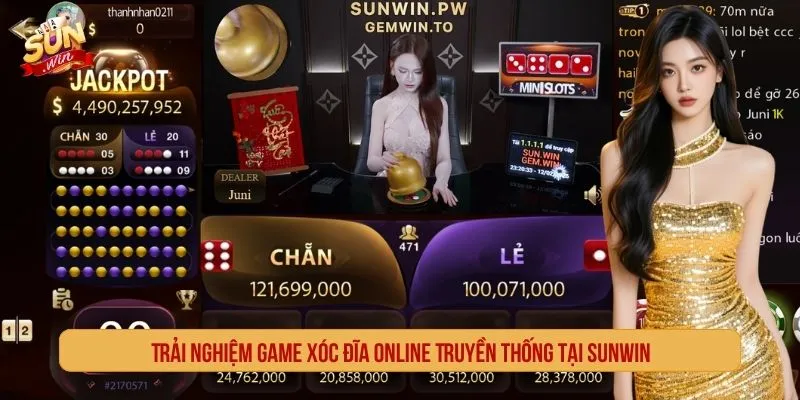 Xóc Đĩa Online SUNWIN Truyền Thống Đẳng Cấp Thưởng Lớn Xóc đĩa online