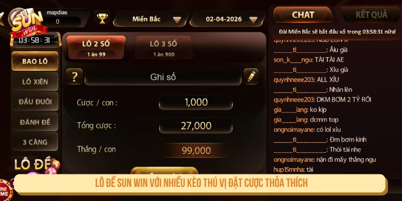 Sunwin ⭐ Tải Sunwin Mới Nhất – Link Sun Win Chính Thức 2026 Lô đề SUN WIN với nhiều kèo thú vị đặt cược thỏa thích